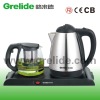 stainless steel cordless electric kettle for tea making