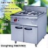 stainless steel food warmer JSGH-984 bain marie with cabinet ,food machine