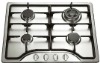 stainless steel gas hob,4burner gas hob,built-in gas hob ,safety device gas hob