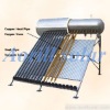 stainless steel heat pipe pressurized solar water heater