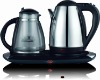 stainless steel kettle wiht plastic tea pot LG116