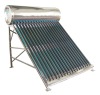 stainless steel non-pressure solar water heater(18 tube)