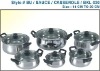 stainless steel serving ware