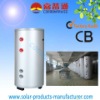 stainless steel solar hot water tank with DOUBLE copper coil