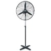 standard industrial outdoor stand fan with cross base