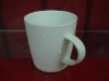 stock white ceramic drinking mug