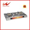 table Gas stove 2 burner kitchen for home use stainless steel