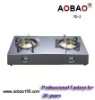 table gas stove two singers stainless steel YD-02