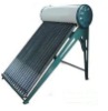 the original equipment solar water heater
