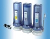 three stages water filter with matel connector
