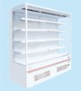 upright refrigerated display cabinet showcase