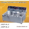 vacuum fryer DF-6L-2 counter top electric 2-tank fryer(2-basket)