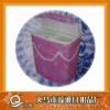 violet pe washing machine cover --with lace