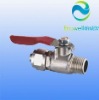 water filter ball valve water supply adapter 3/8" tube 1/4" male screw ball valve water filter connect parts