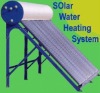 water heating system, solar powered
