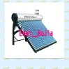 white color unpressurized Solar water heater