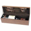 wine accessory set, delicate leather box series