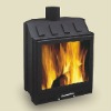 wood burning stove, wood fireplace, 8kw wood stove
