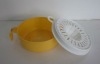 yellow colour round & teapot shape Manual Juicer without lid