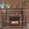 marble electric fireplace