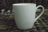 stock porcelain square mug