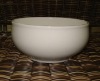 stocklots white  ceramic bowl